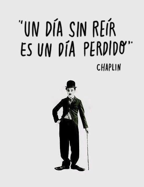 Un día sin reír es un día&nbsp;perdido.